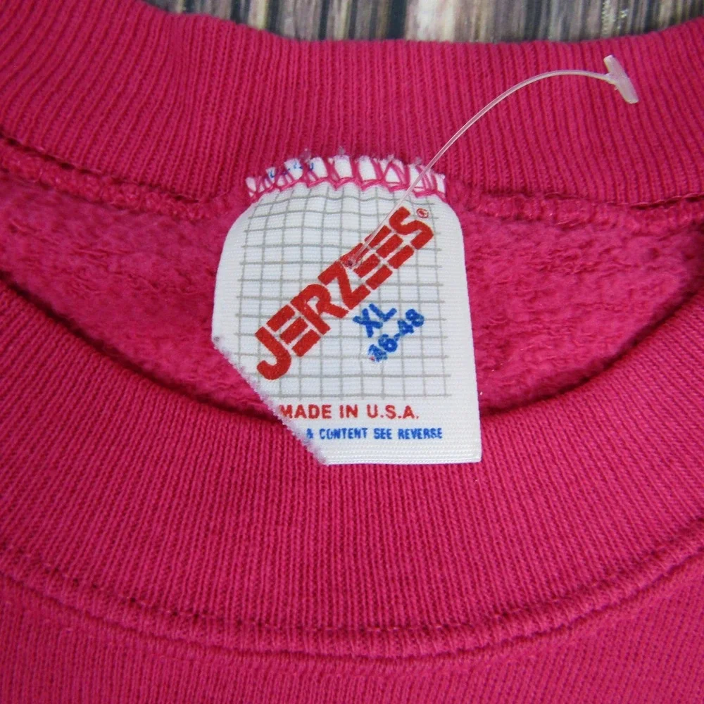 Vintage‎ Jerzees Sweatshirt Mens XL Alaska Thunder Bird Native Embroidered 90s